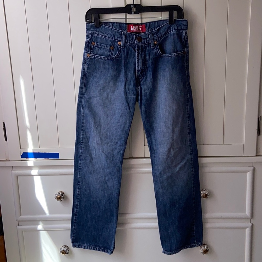 Levi’s 514 Slim Straight Medium Wash Jeans (29x29)